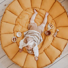 Load image into Gallery viewer, Bloom Organic Playmat and Storage Bag - Yellow Mustard by Play and Go
