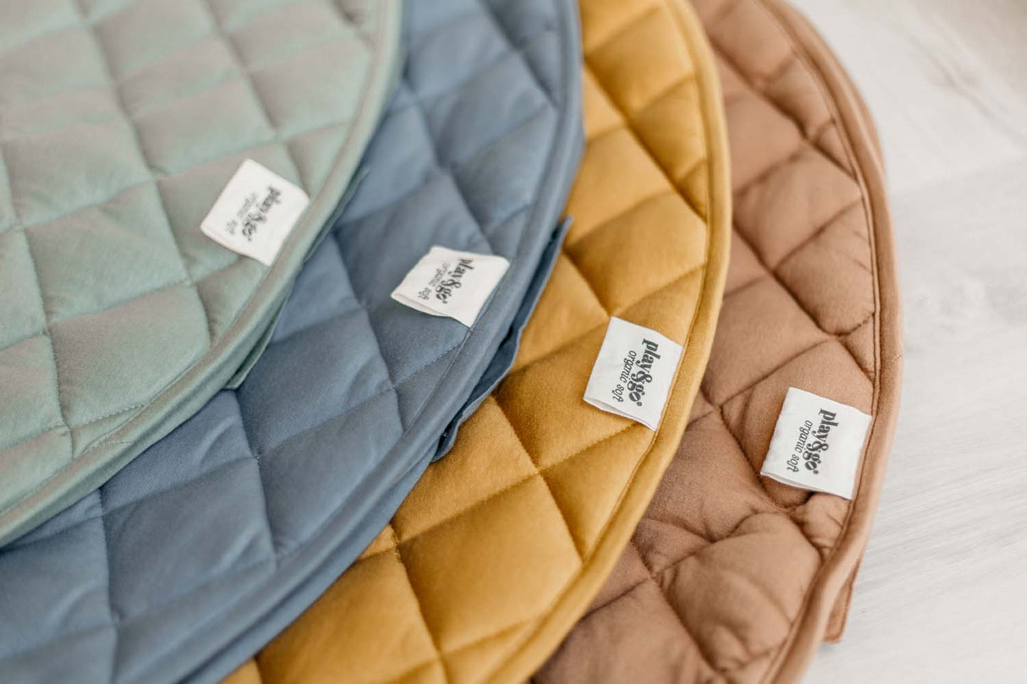 Organic Soft Baby Play Mat and Storage Bag – Tawny Brown by Play and Go