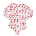 Pastel pink leopard - Swimsuit Girls Long Sleeves by Swim Essentials
