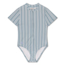 Resort stripe - Swimsuit Girls Short Sleeves by Swim Essentials