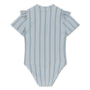 Resort stripe - Swimsuit Girls Short Sleeves by Swim Essentials