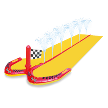 Load image into Gallery viewer, Double Waterslide RACING Sprinkler by Swim Essentials
