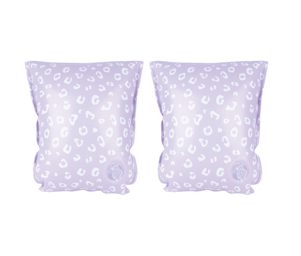 Lila Leopard - Arm Bands - Kids by Swim Essentials