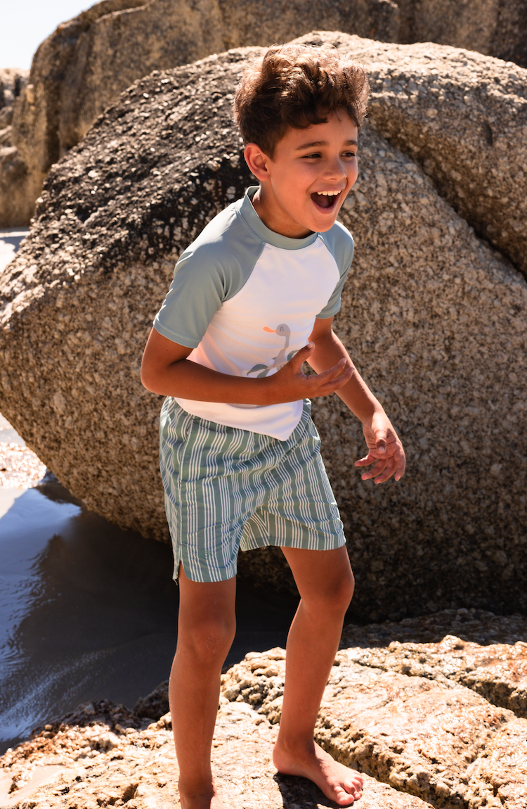 Resort Stripe shorts by Swim Essentials