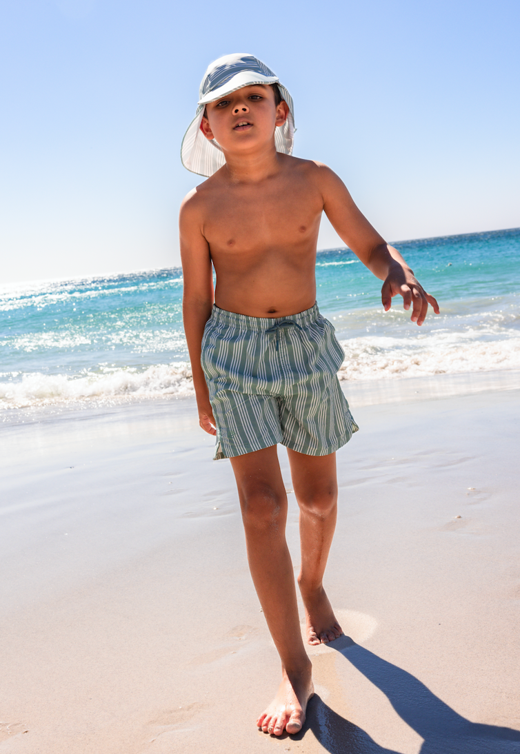 Resort Stripe shorts by Swim Essentials