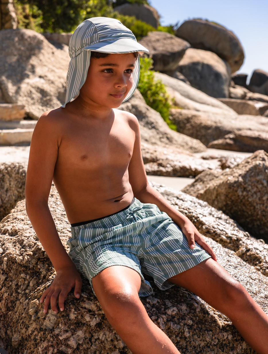 Resort Stripe shorts by Swim Essentials
