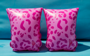 Neon Leopard - Arm Bands - Kids by Swim Essentials