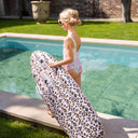 Beige Leopard - Surfboard - 120 cm by Swim Essentials