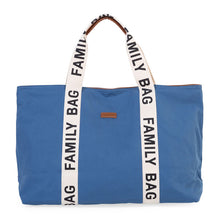 Load image into Gallery viewer, Family Bag Canvas Indigo - Signature collection
