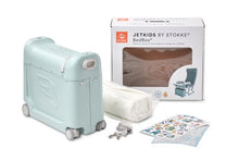 Load image into Gallery viewer, JetKids BedBox Green Aurora by Stokke
