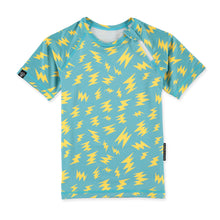 Load image into Gallery viewer, TROPICOOL SS24 - BOLTS OF LIGHTNING SWIM TEE

