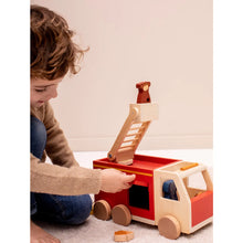 Load image into Gallery viewer, Wooden Fire Truck - Red by Trixie

