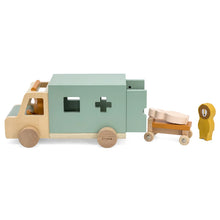 Load image into Gallery viewer, Wooden Ambulance - Green by Trixie
