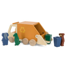Load image into Gallery viewer, Wooden Garbage Truck - Orange by Trixie
