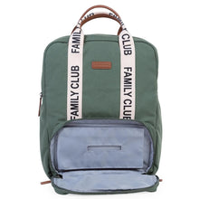 Load image into Gallery viewer, Signature Canvas Family Club Backpack - Green - Childhome
