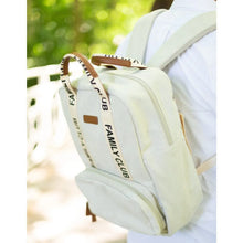 Load image into Gallery viewer, Signature Canvas Family Club Backpack - Off White - Childhome
