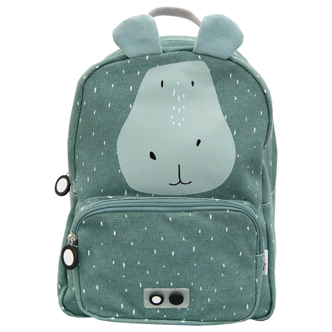 Trixie - Backpack Mr. Hippo - Grey - 12 Inch