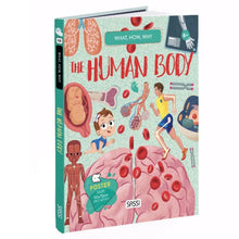 Load image into Gallery viewer, What, How, Why The Human Body by Sassi
