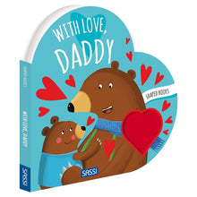 Load image into Gallery viewer, Shaped Books With Love Daddy by Sassi
