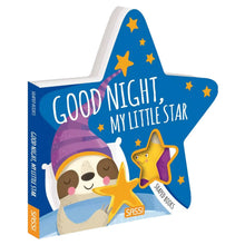 Load image into Gallery viewer, Shaped Books Goodnight My Little Star by Sassi
