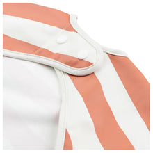 Load image into Gallery viewer, Sleeved pocket bib Stripes by Done by Deer
