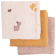 Load image into Gallery viewer, GOTS Burp Cloth - Pack of 3 - Lalee by Done by Deer
