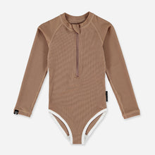 Load image into Gallery viewer, TROPICOOL SS24 - CHOCOLATE RIBBED Swimsuit
