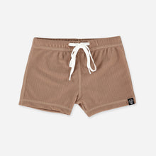 Load image into Gallery viewer, TROPICOOL SS24 - CHOCOLATE RIBBED Swimshorts
