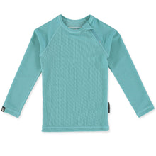 Load image into Gallery viewer, TROPICOOL SS24 - COASTAL RIBBED Long Sleeve Swim Tee
