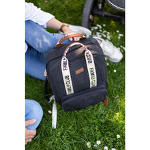 Load image into Gallery viewer, Signature Canvas Family Club Backpack - Black - Childhome
