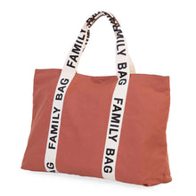 Load image into Gallery viewer, Family Bag Canvas Terracota - Signature collection
