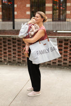 Load image into Gallery viewer, FAMILY BAG NURSERY BAG - CANVAS GREY - by Childhome
