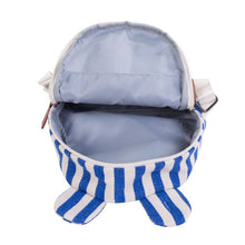 Load image into Gallery viewer, MY FIRST BAG CHILDREN&#39;S BACKPACK - STRIPES - ELECTRIC BLUE by Childhome
