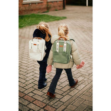 Load image into Gallery viewer, MINI CLUB KIDS BACKPACK - SIGNATURE - CANVAS - GREEN by Childhome
