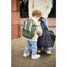 Load image into Gallery viewer, MINI CLUB KIDS BACKPACK - SIGNATURE - CANVAS - GREEN by Childhome
