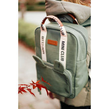 Load image into Gallery viewer, MINI CLUB KIDS BACKPACK - SIGNATURE - CANVAS - GREEN by Childhome
