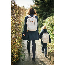 Load image into Gallery viewer, MINI CLUB KIDS BACKPACK - SIGNATURE - CANVAS - OFF WHITE Childhome
