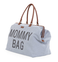 Load image into Gallery viewer, MOMMY BAG NURSERY BAG - CANVAS - GREY- by Childhome
