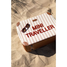 Load image into Gallery viewer, Mini Traveller Kids Suitcase Stripes NUDE/TERRACOTTA by Childhome
