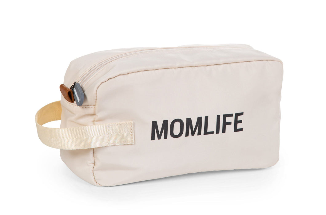 Momlife Toiletry Bag Off White/Black by Childhome