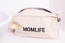 Load image into Gallery viewer, Momlife Toiletry Bag Off White/Black by Childhome
