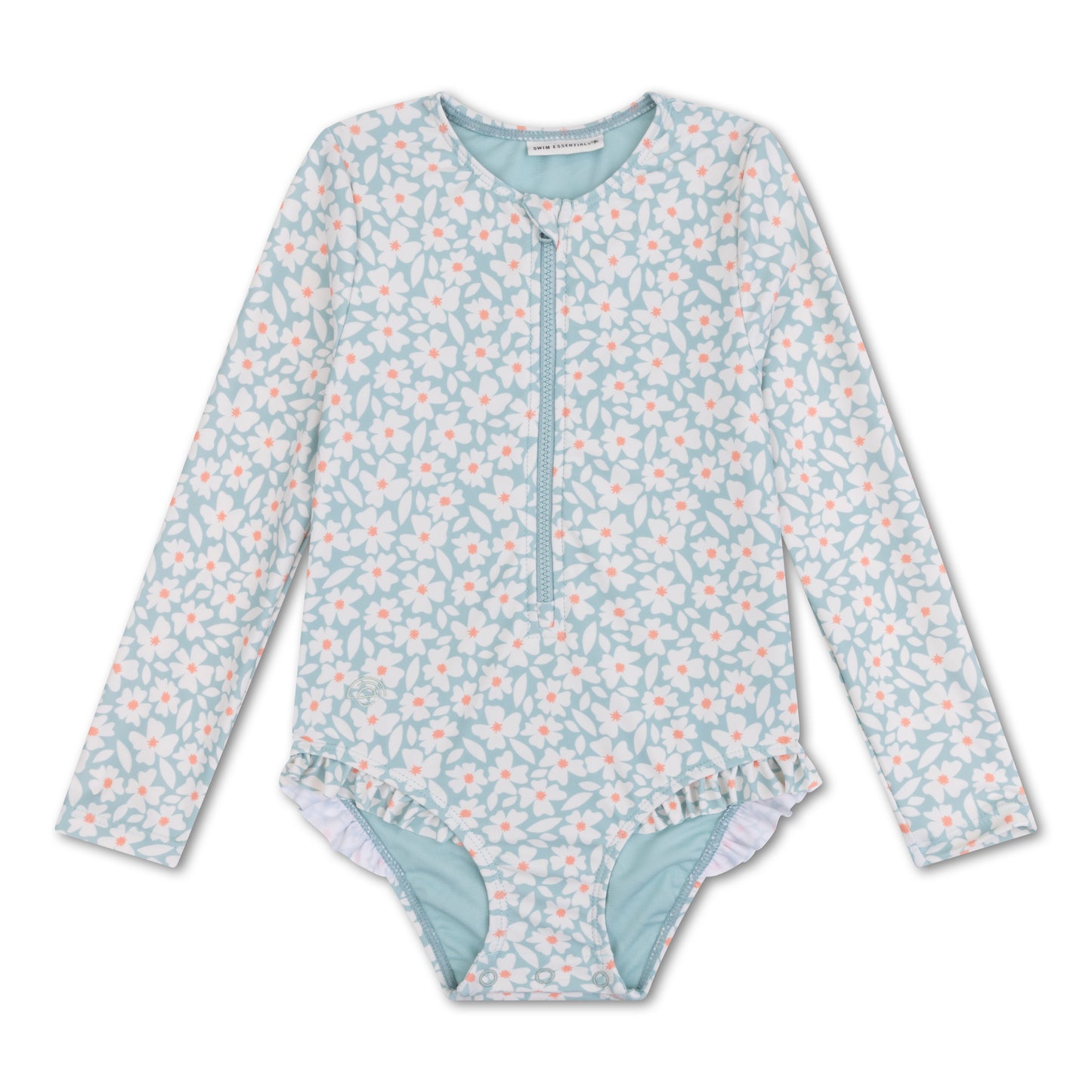 Florish Green Swimsuit girl long sleeves by Swim Essentials