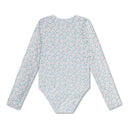 Florish Green - Swimsuit Girls Long Sleeves by Swim Essentials