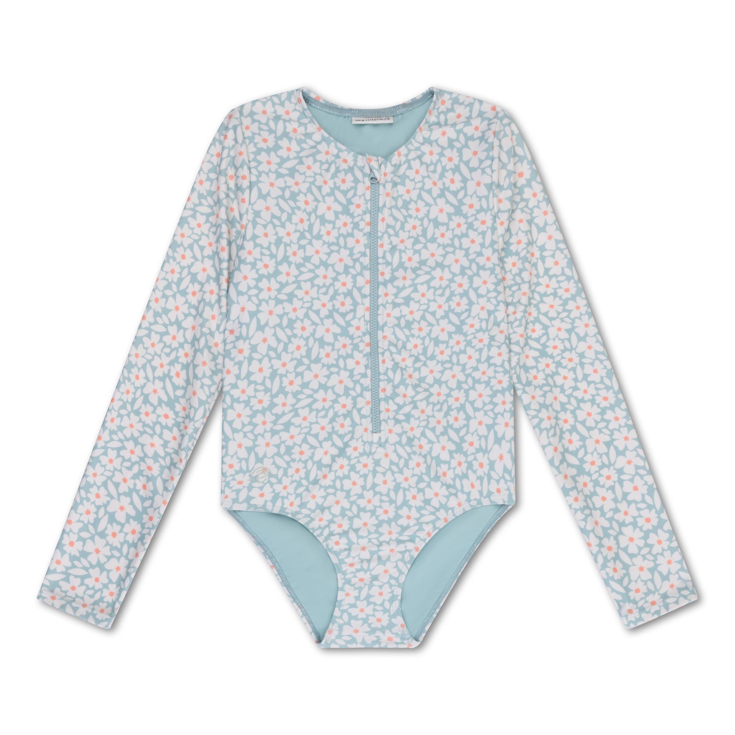 Florish Green Swimsuit girl long sleeves by Swim Essentials
