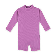 Load image into Gallery viewer, TROPICOOL SS24 - ORCHID RIBBED Baby Swimsuit
