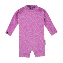 Load image into Gallery viewer, TROPICOOL SS24 - PURPLE SHADE Baby Swimsuit
