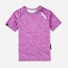 Load image into Gallery viewer, TROPICOOL SS24 - PURPLE SHADE SWIM TEE
