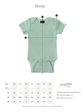 Load image into Gallery viewer, Bodysuit Night Sky with Short sleeves by MJÖLK
