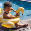 Gold Swan - Split Ring - 56 cm by Swim Essentials