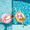 Gold Swan - Swim Ring - 95 cm by Swim Essentials